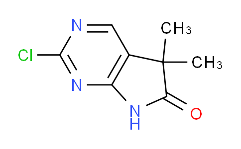 2-Chloro-5,5-dimethyl-5h,6h,7h-pyrrolo[2,3-d]pyrimidin-6-one