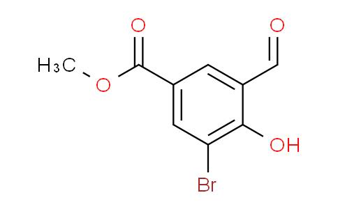 3-Bromo-5-formyl-4-hydroxy-benzoic acid methyl ester