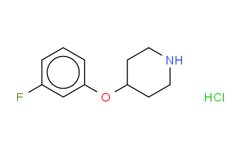 4-(3-Fluorophenoxy)piperidine, HCl