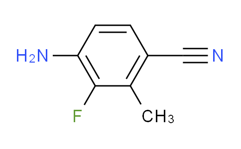 Benzonitrile, 4-amino-3-fluoro-2-methyl-