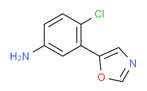 4-Chloro-3-(1,3-oxazol-5-yl)aniline