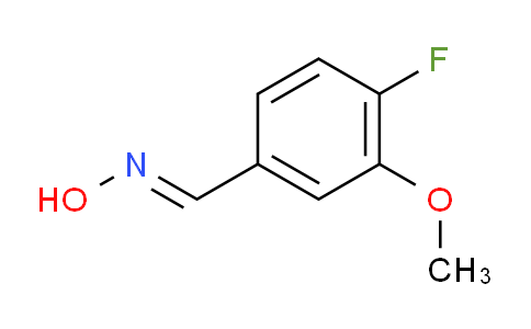 4-Fluoro-3-methoxybenzaldehyde oxime