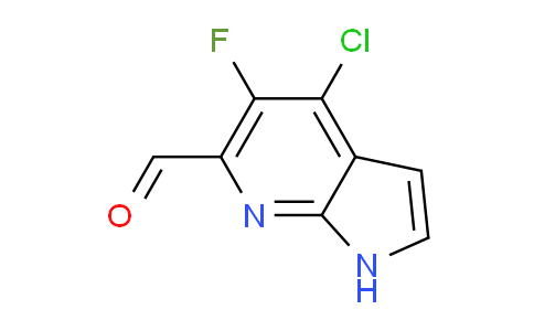 4-Chloro-5-fluoro-7-azaindole-6-carboxyaldehyde