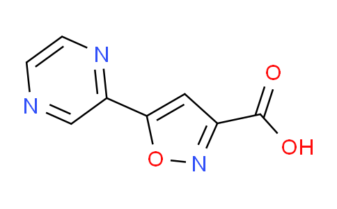 5-(2-吡嗪基)异噁唑-3-甲酸