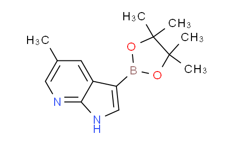 5-Methyl-3-(4,4,5,5-tetramethyl-1,3,2-dioxaborolan-2-yl)-1H-pyrrolo[2,3-b]pyridine