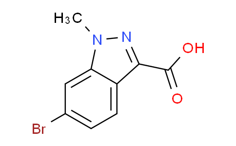 6-溴-1-甲基吲唑-3-羧酸