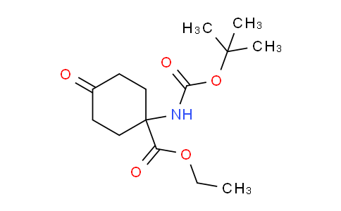 Ethyl 1-(tert-butoxycarbonylamino)-4-oxocyclohexanecarboxylate