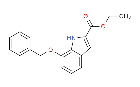 7-苄氧基吲哚-2-甲酸乙酯