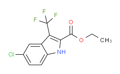 Ethyl 5-chloro-3-(trifluoromethyl)-1h-indole-2-carboxylate