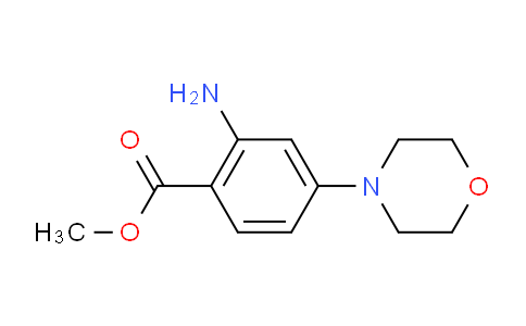 2-氨基-4-(4-吗啉基)苯甲酸甲酯