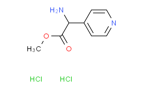 2-氨基-2-(4-吡啶基)乙酸甲酯二盐酸盐