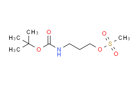 Methanesulfonic acid 3-tert-butoxycarbonylamino-propyl ester
