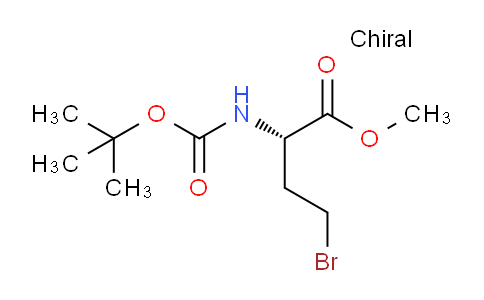 Methyl (s)-2-(boc-amino)-4-bromobutyrate