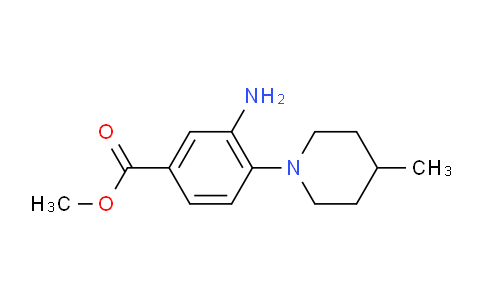 3-氨基-4-(4-甲基-1-哌啶基)苯甲酸甲酯