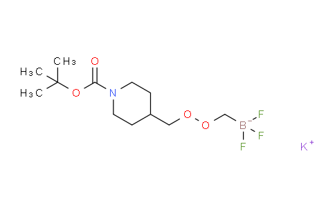 Potassium (1-boc-4-piperidinylmethoxyoxy)methyltrifluoroborate