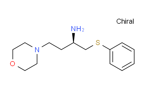 (R)-4-Morpholino-1-(phenylthio)-2-butylamine