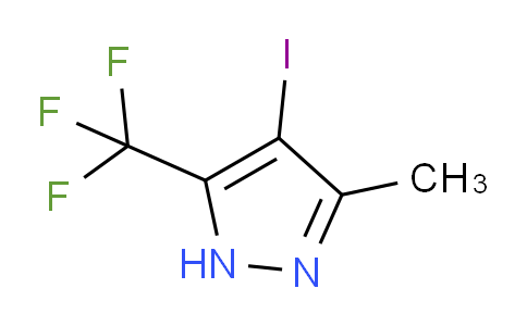 4-Iodo-3-methyl-5-(trifluoromethyl)-1H-pyrazole