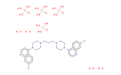4,4'-(1,3-丙烷双-4,1-哌嗪基)双(7-氯喹啉)磷酸盐水合物