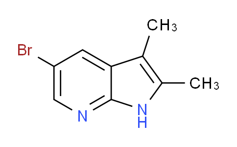 1H-PYRROLO[2,3-B]PYRIDINE, 5-BROMO-2,3-DIMETHYL-