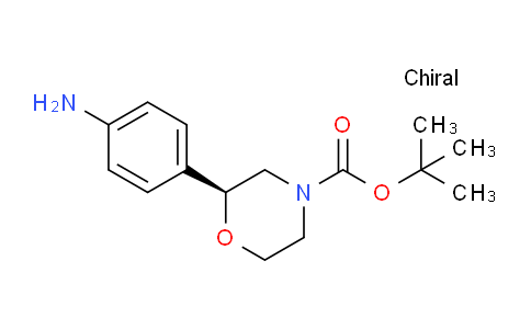 Tert-butyl (2s)-2-(4-aminophenyl)morpholine-4-carboxylate