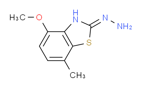 4-METHOXY-7-METHYL-2(3H)-BENZOTHIAZOLONE HYDRAZONE