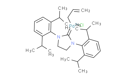 烯丙基氯化[1,3-双(2,6-二-异丙苯基)-4,5-二氢咪唑-2-基]钯