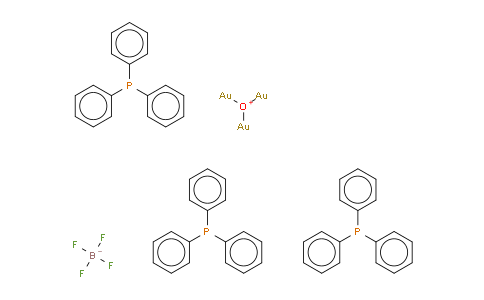 Tris[triphenylphosphinegold(I)]oxoniuM tetrafluoroborate