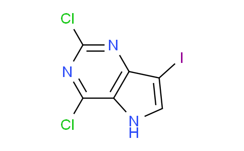 2,4-Dichloro-7-iodo-5H-pyrrolo[3,2-d]pyrimidine