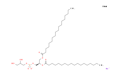 sodium [(2R)-2,3-bis(1-oxooctadecoxy)propyl] 2,3-dihydroxypropyl phosphate
