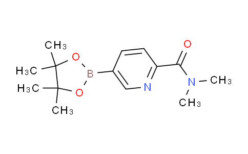 N,N-dimethyl-5-(4,4,5,5-tetramethyl-1,3,2-dioxaborolan-2-yl)-2-Pyridinecarboxamide