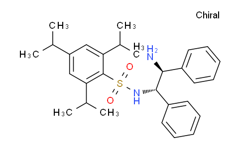 N-[(1S,2S)-2-氨基-1,2-二苯基乙基]-2,4,6-三(异丙基)苯亚磺酰胺