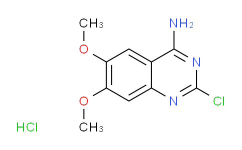 4-amino-2-chloro-6,7-dimethoxyquinazoline hydrochloride