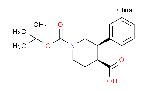 Cis-1-(Tert-Butoxycarbonyl)-3-Phenylpiperidine-4-Carboxylic Acid