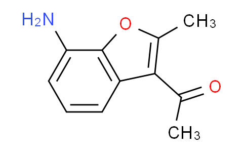 Ethanone, 1-(7-amino-2-methyl-3-benzofuranyl)-