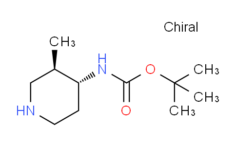Tert-butyl N-[trans-3-methylpiperidin-4-yl]carbamate
