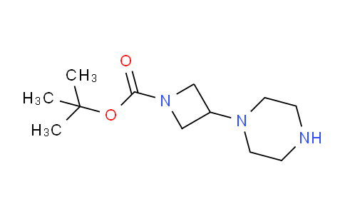 1-(tert-Butoxycarbonyl)-3-(1-piperazinyl)azetidine
