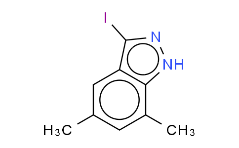 1H-Indazole,3-iodo-5,7-dimethyl-