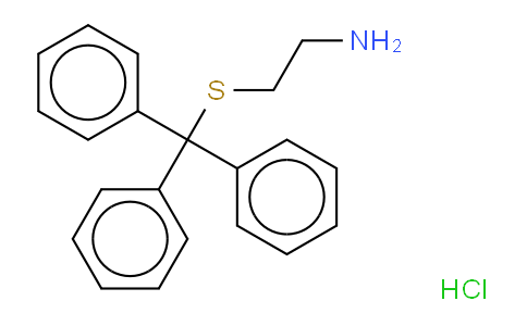 Ethanamine,2-[(triphenylmethyl)thio]-, hydrochloride (1:1)