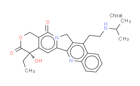 (S)-4-乙基-4-羟基-11-[2-(异丙基氨基)乙基]-3,4,12,14-四氢-1H-吡喃并[3',4':6,7]氮茚并[1,2-B]喹啉-3,14-二酮