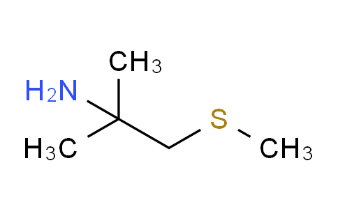 2-Propanamine,2-methyl-1-(methylthio)-