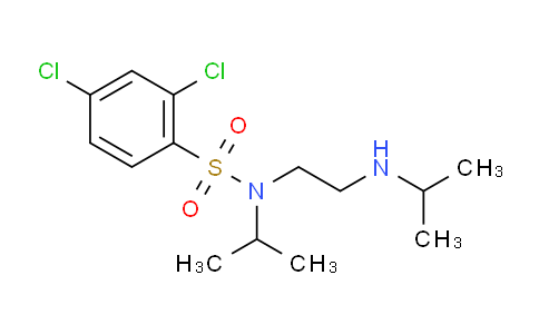 2,4-dichloro-N-(1-methylethyl)-N-{2-[(1-methylethyl)amino]ethyl}benzenesulfonamide