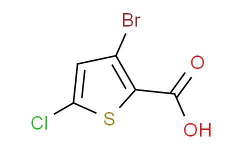 3-溴-5-氯噻吩-2-羧酸