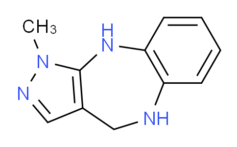 1-Methyl-1,4,5,10-tetrahydrobenzo[b]pyrazolo[3,4-e][1,4]diazepine