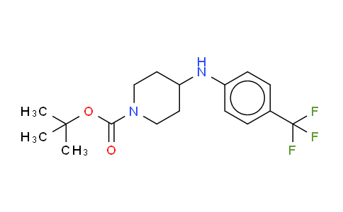 1-Piperidinecarboxylicacid, 4-[[4-(trifluoromethyl)phenyl]amino]-, 1,1-dimethylethyl ester