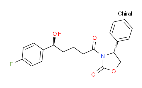 (R)-3-((s)-5-(4-fluorophenyl)-5-hydroxypentanoyl)-4-phenyloxazolidin-2-one
