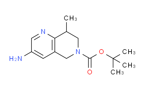 Tert-butyl 3-amino-8-methyl-7,8-dihydro-1,6-naphthyridine-6(5h)-carboxylate