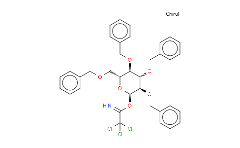 a-D-Glucopyranose,2,3,4,6-tetrakis-O-(phenylmethyl)-, 1-(2,2,2-trichloroethanimidate)