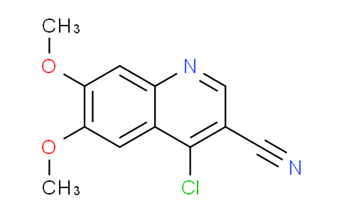 4-Chloro-6,7-dimethoxyquinoline-3-carbonitrile