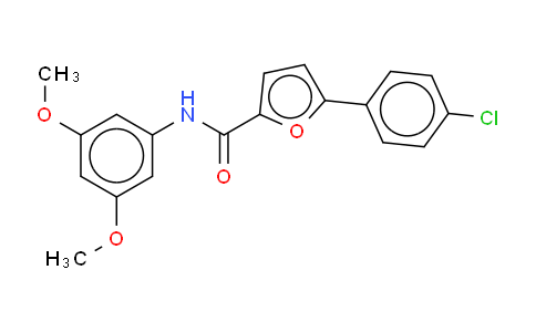 5-(4-氯苯基)-N-(3,5-二甲氧基苯基)-2-呋喃甲酰胺