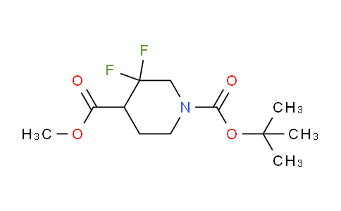 1-(TERT-BUTYL) 4-METHYL 3,3-DIFLUOROPIPERIDINE-1,4-DICARBOXYLATE
